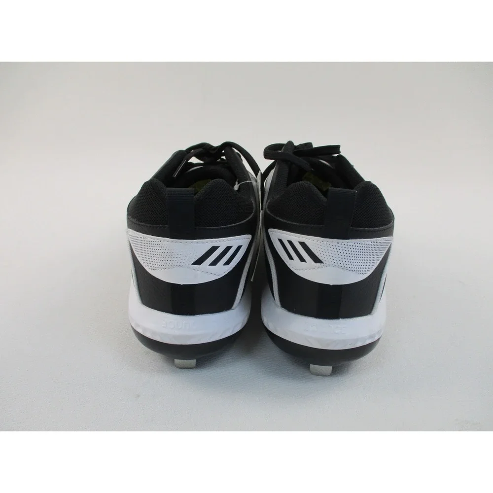 Adidas Baseball Cleats Mens 17 Black Afterburner 8 Metal Spikes EG7611